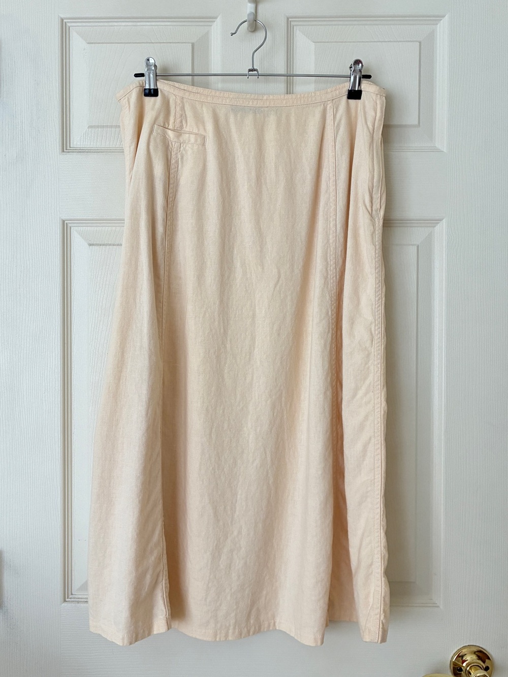 Liz Claiborne Linen Blend A-Line Skirt Size 16